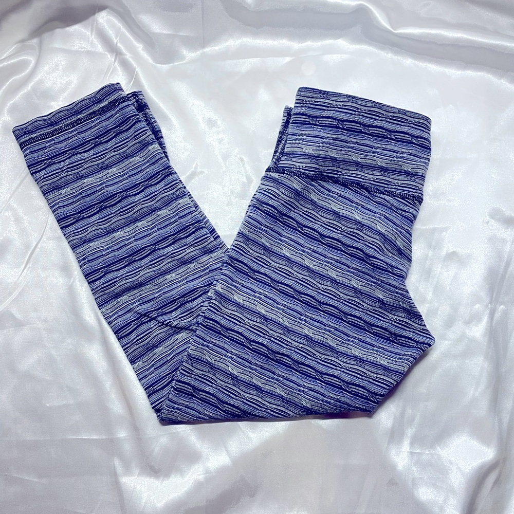 Lululemon Wunder Under Crop III Space Dye Twist